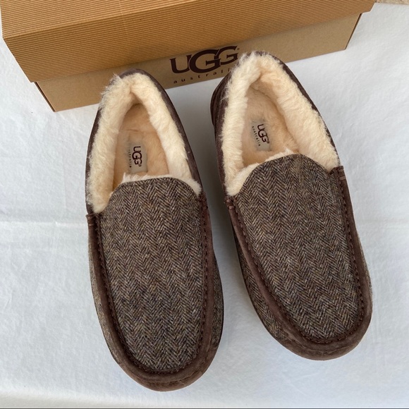 ascot tweed slipper
